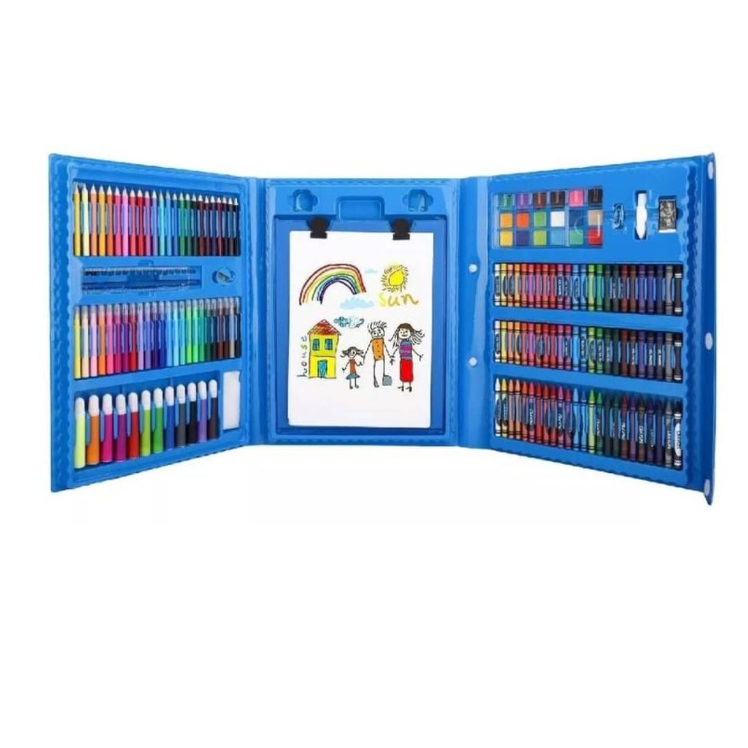 SET DE ARTE PEQUEÑO PARA NIÑOS (208 Piezas)
