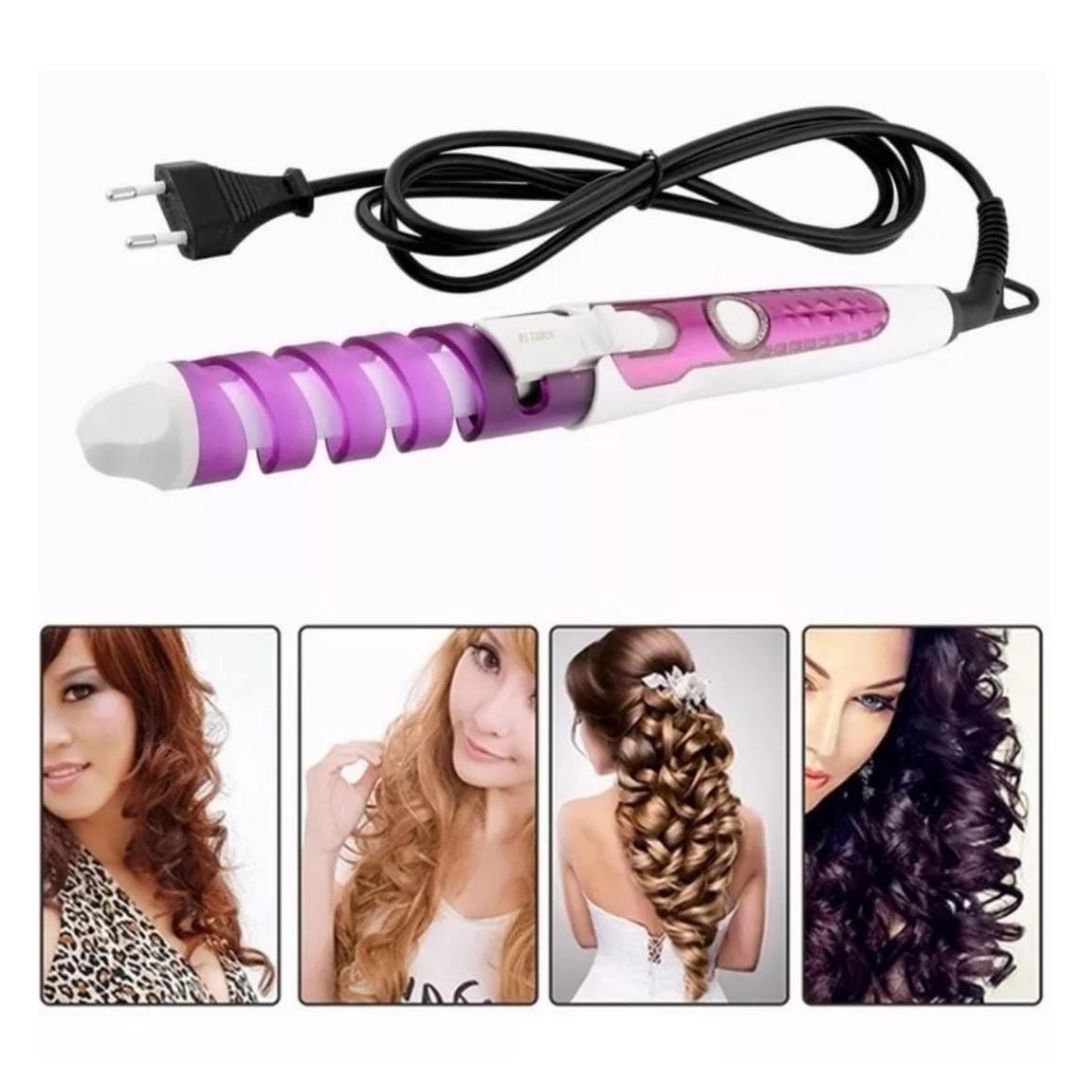 RIZADORA DE CABELLO EN ESPIRAL CERAMICA