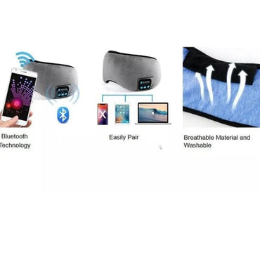 ANTIFAZ CON AUDIFONOS PARA DORMIR