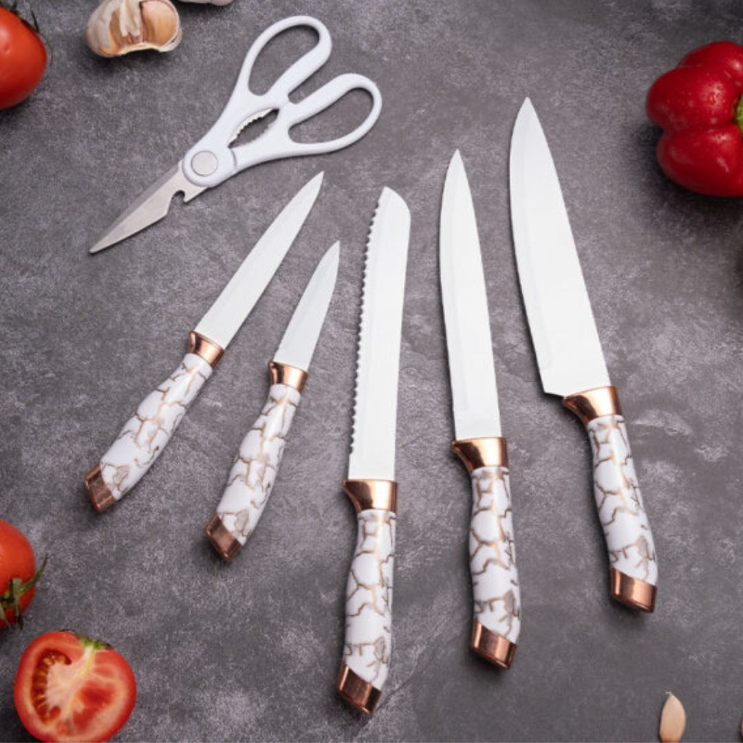 SET DE CUCHILLOS DE LUJO (9 Piezas)