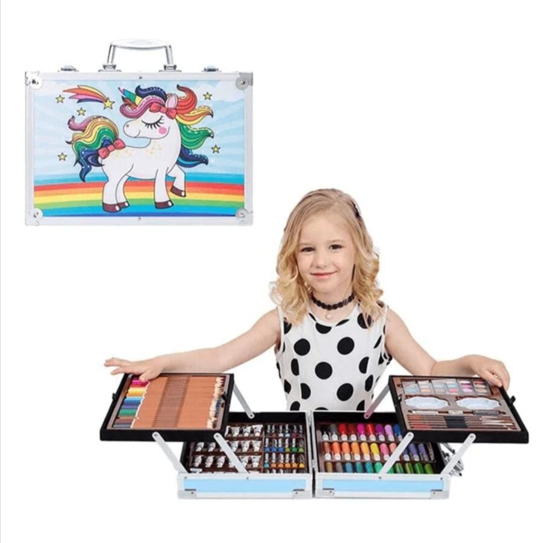 SET DE ARTE EN CAJA METÁLICA (145 Piezas)