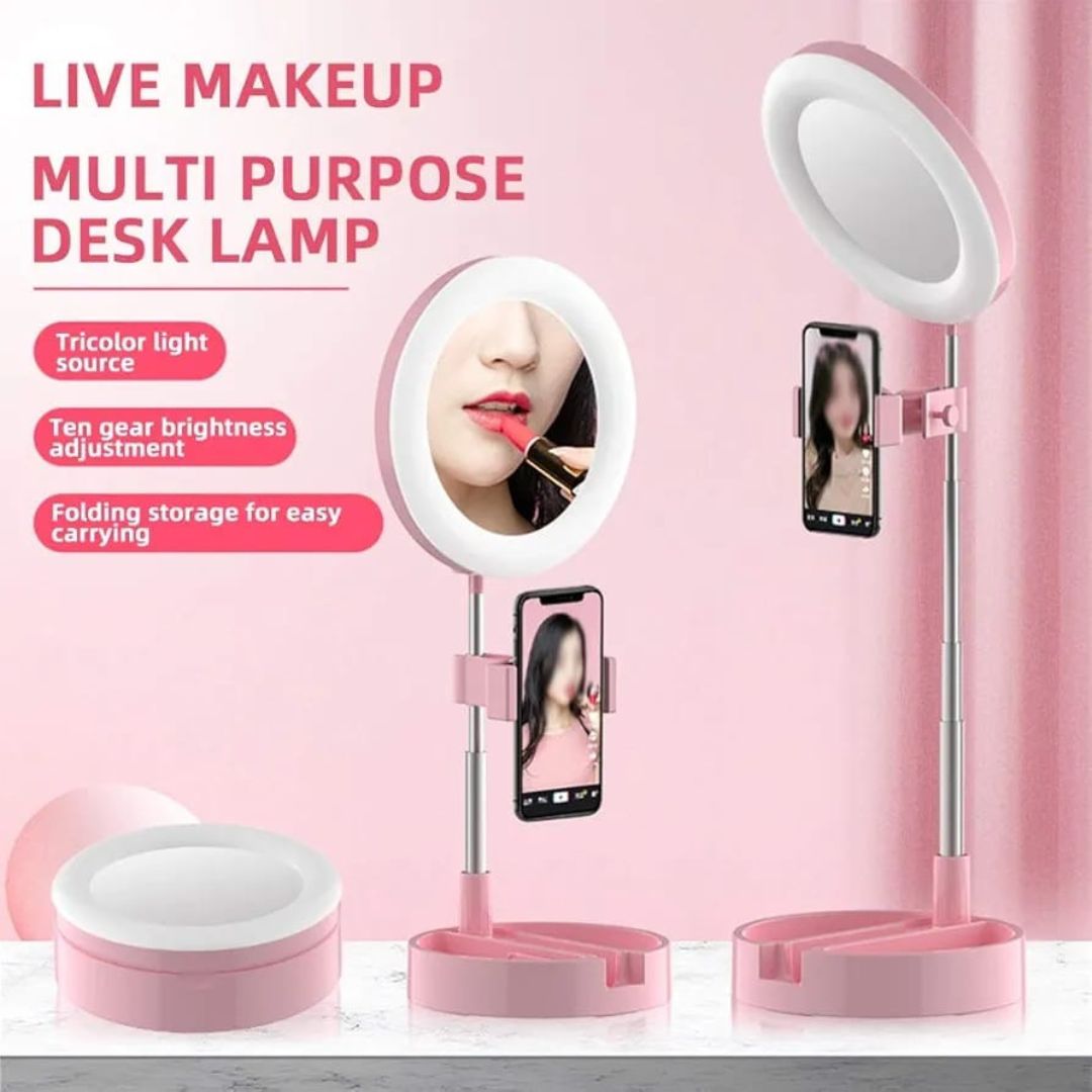 ARO DE LUZ CON ESPEJO