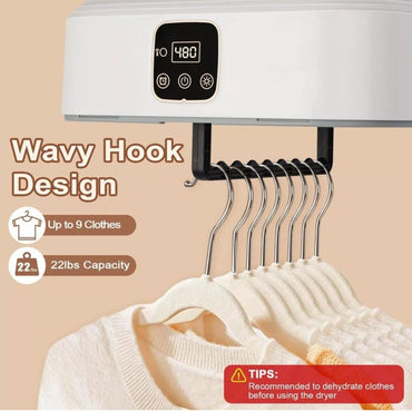 SECADORA DE ROPA ELÉCTRICA PORTÁTIL