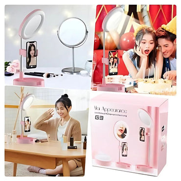 ARO DE LUZ CON ESPEJO