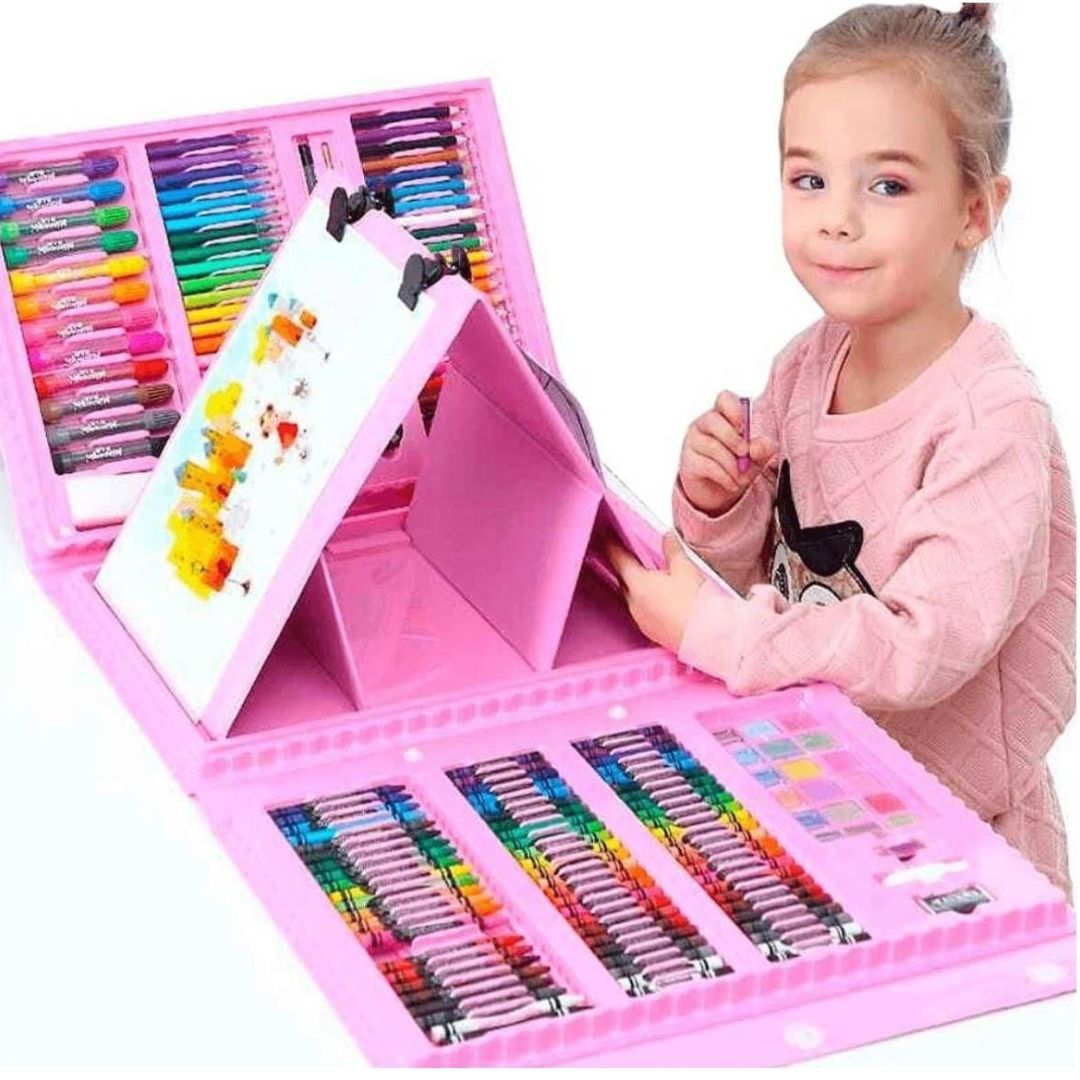 SET DE ARTE PARA NIÑOS (208 Piezas)