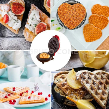 MINI WAFLERA EN FORMA DE CORAZON