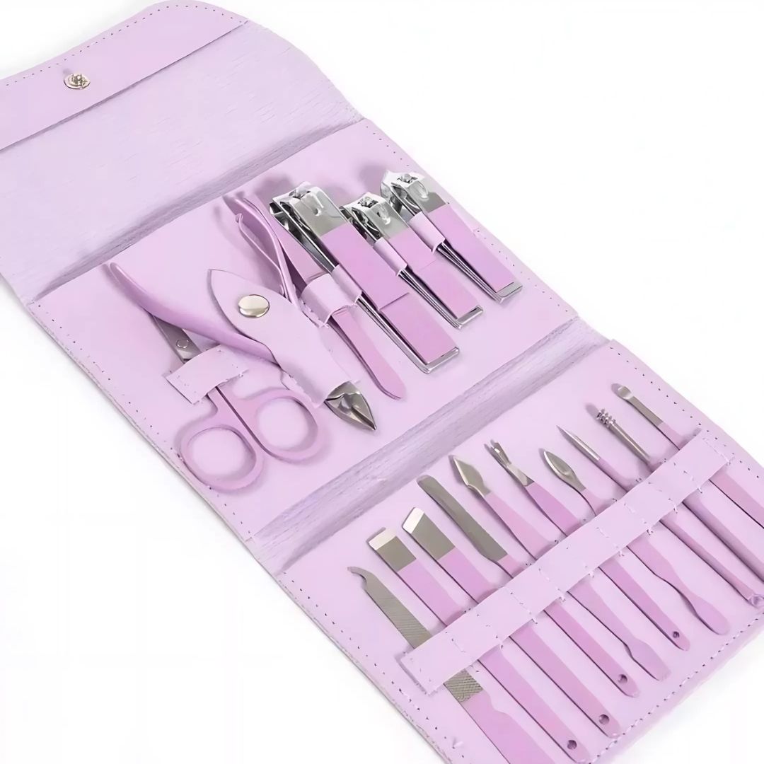 KIT MANICURE Y PREDICURE (16 Piezas)