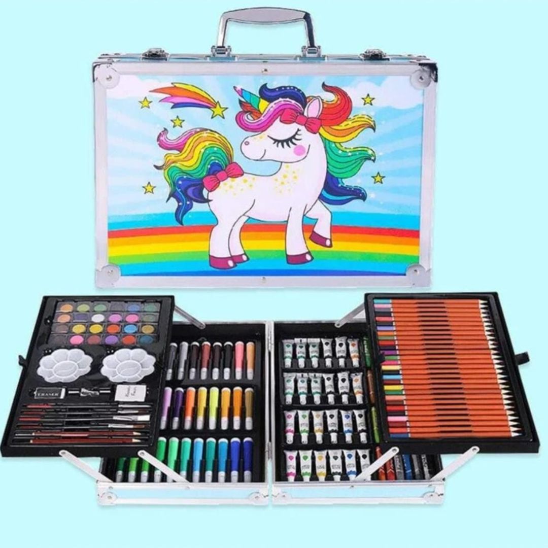 SET DE ARTE EN CAJA METÁLICA (145 Piezas)