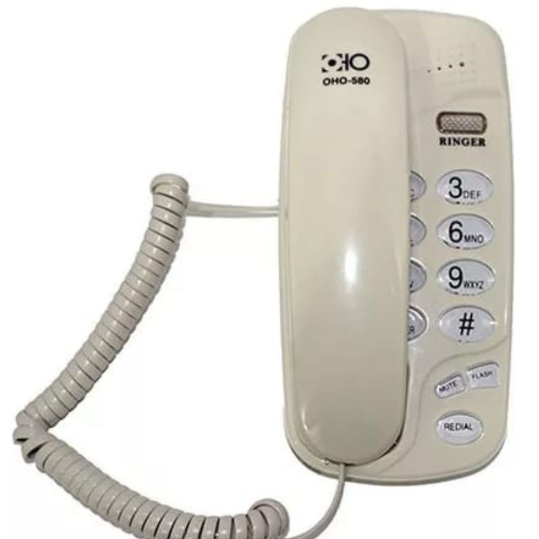 TELEFONO FIJO CON CABLE - OHO-580