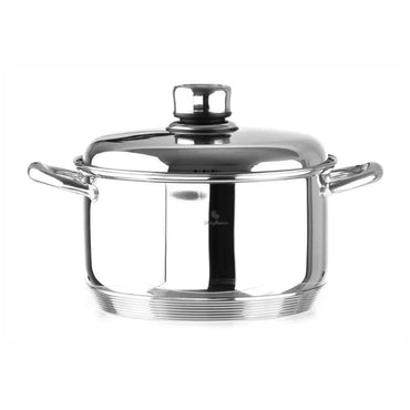 BATERÍA DE OLLAS ACERO QUIRÚRGICO (13 Piezas)