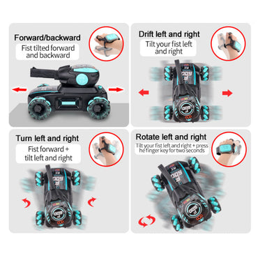 CARRO TANQUE A CONTROL REMOTO BALAS DE HIDROGEL
