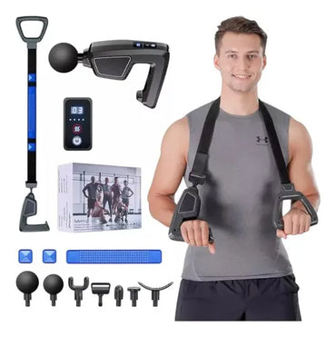 KIT DE ENTRENAMIENTO CON BANDA MASAJEADORA VIBRATORIA