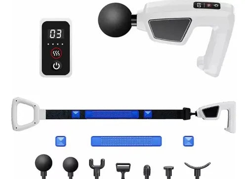 KIT DE ENTRENAMIENTO CON BANDA MASAJEADORA VIBRATORIA