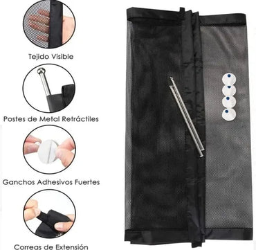 MALLA DE SEGURIDAD PARA MASCOTAS Y BEBÉS