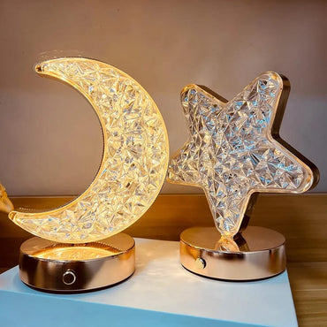 LÁMPARA DECORATIVA DE CRISTAL