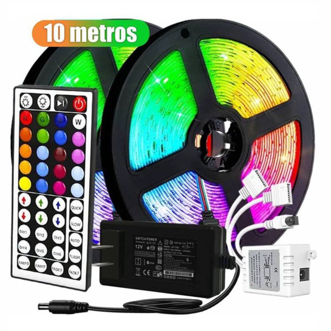 CINTA LED MULTICOLOR (10 mts)