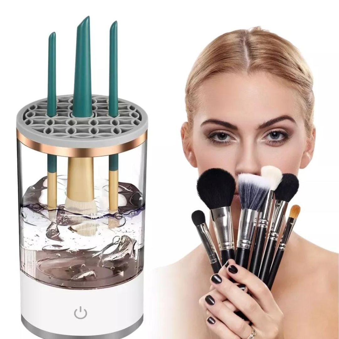 MÁQUINA LIMPIADORA DE BROCHAS MAQUILLAJE