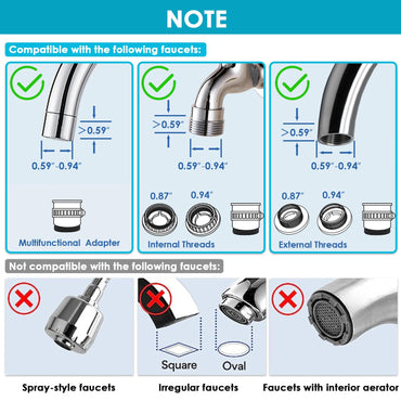 FILTRO DE AGUA PARA GRIFO 7 NIVELES