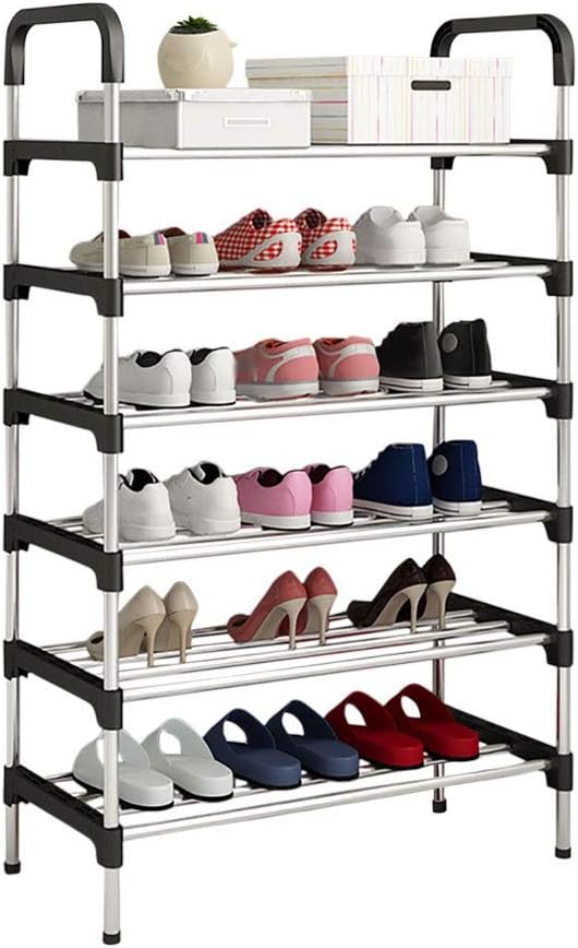 ORGANIZADOR ZAPATERO METÁLICO 6 NIVELES