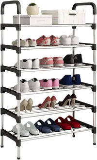 ORGANIZADOR ZAPATERO METÁLICO 6 NIVELES