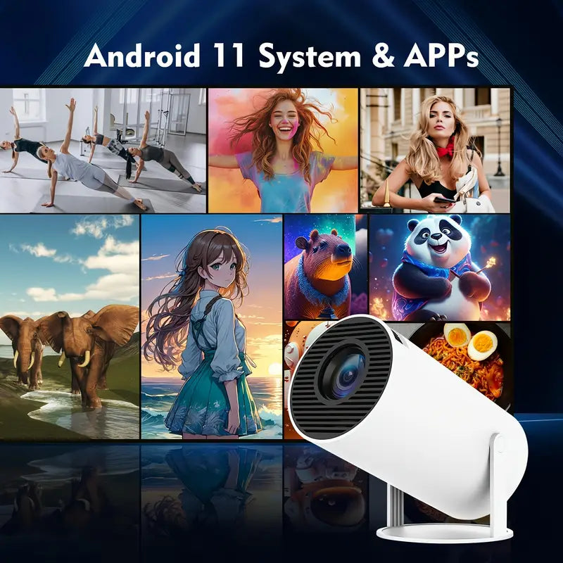PROYECTOR MAGCUBIC HY300 PRO 4K ANDROID 11 WIFI LED 260 ANSI