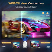PROYECTOR MAGCUBIC HY300 PRO 4K ANDROID 11 WIFI LED 260 ANSI