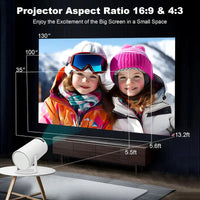 PROYECTOR MAGCUBIC HY300 PRO 4K ANDROID 11 WIFI LED 260 ANSI