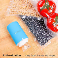 SELLADORA AL VACÍO RECARGABLE USB PARA ALIMENTOS